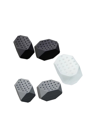 Sones 3 Adet 7. Nesil Masseter Topu Mandibular Eğitmeni Yüz Kas Eğitmeni Silikon Yüz Germe Cihazı Siyah Çok Renkli