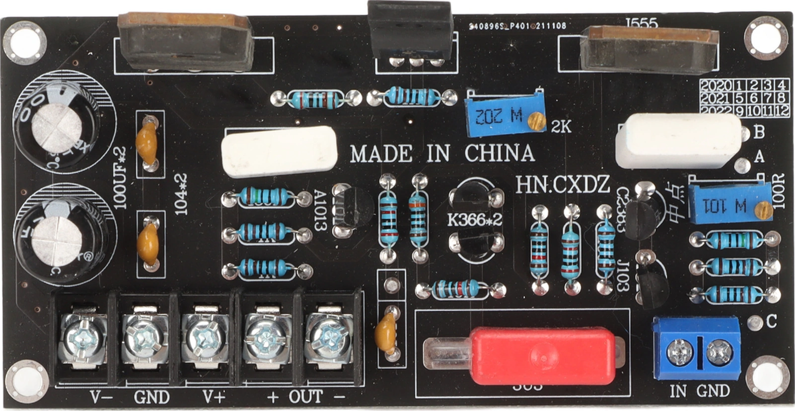 Shineyee 30w 8ω Fet Güçlendirici Kartı - 31db Kazançlı, Ev Sineması/ses Sistemi İçin, 0hz-100khz Frekans Aralığı, Audiophile Performans