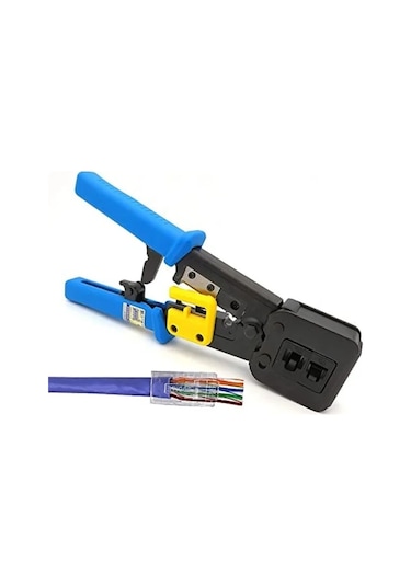 Yeni Nesil Rj45/rj11 Cat6 Kablo Ucu Sıkma Pense