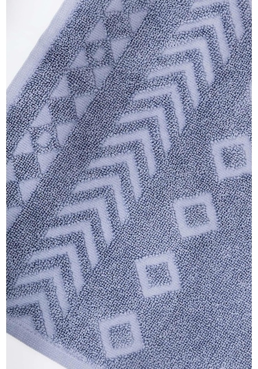 Oscuro Bathmat Sky - Ekstra Yumusak, Modern %100 Pamuk 50X75Cm. A Beyaz