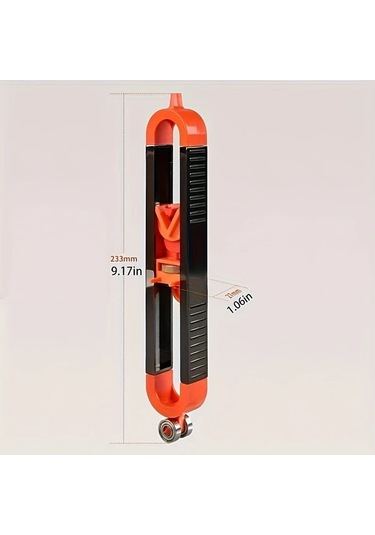 Elmpaly 1 Adet Ayarlanabilir Kalem Pergeli Kilitli Ahşap Ölçüm Aleti Metal Plastik Dıy Projeleri