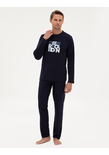 Pierre Cardin Erkek Lacivert Pijama Takım 50322654-200 Lacivert