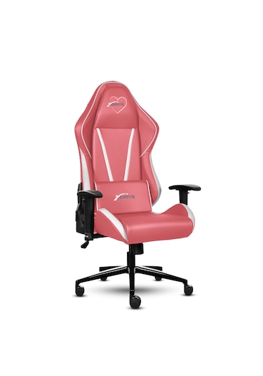 Xdrive Sancak Profesyonel Oyuncu Koltuğu Pembe/Beyaz