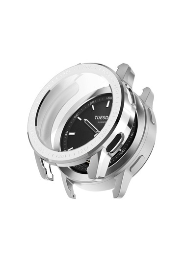 Tam Kapak Tpu Kılıf Tampon Koruyucu Kabuk Yeni Ekran Koruyucu Xiaomi Watch S3 İçin