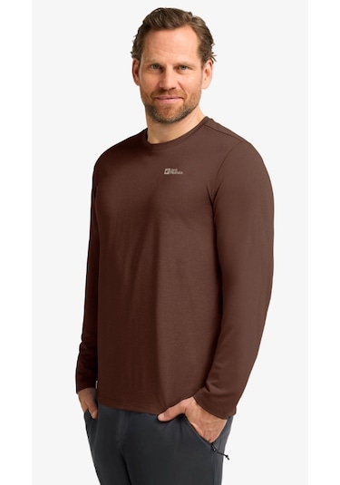 Jack Wolfskin 1808682-d0107 Sky Thermal L/s M Erkek Üst İçlik Renkli