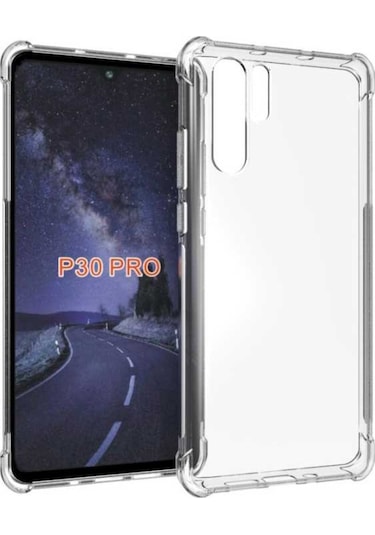 Huawei P30 Pro Kilif Seffaf Nitro Anti Shock Kapak 389752677