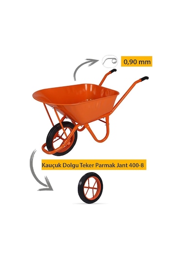 Kanat Plus Afrika Demonte El Arabası 0.90 Cm Sac