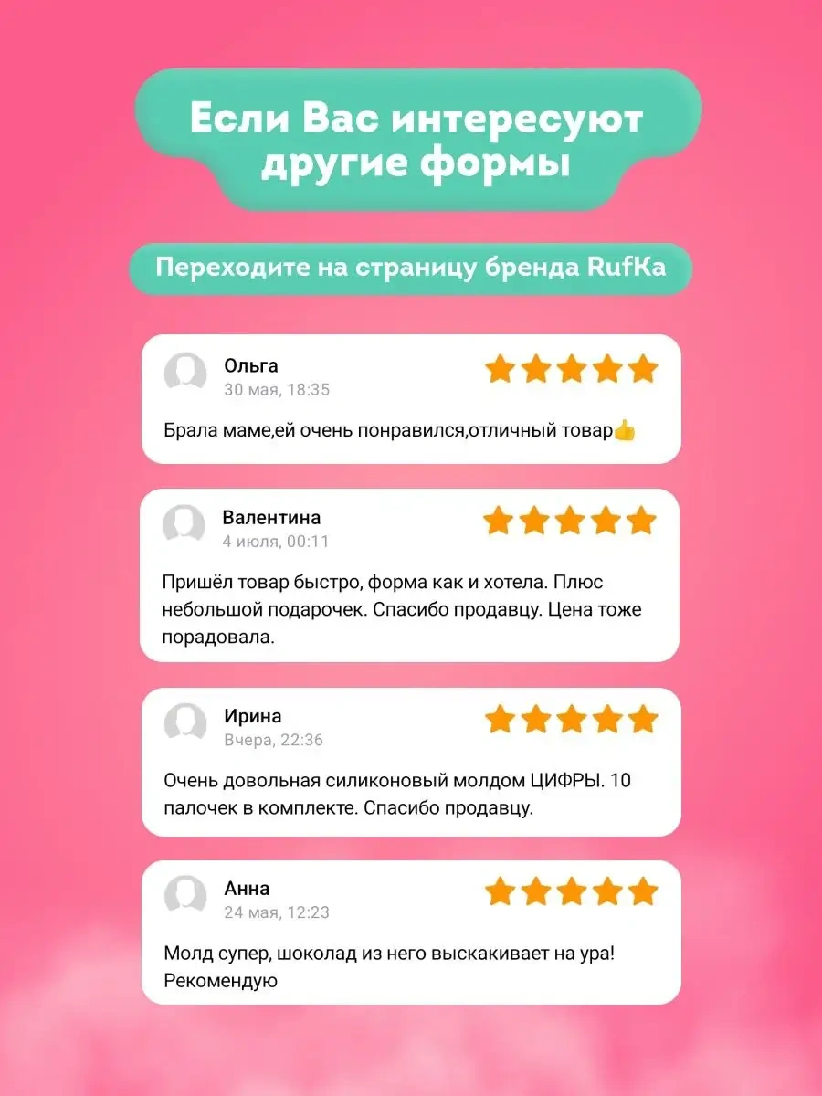 Rufka Çikolata Ve Şekerler İçin Silikon Kalıp Rakamlar 155806767 Yeşil