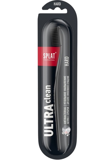 Splat Ultra Clean Kömür Mikro Partikül Kaplamalı Hard Diş Fırçası