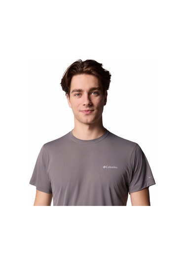 Zero Rules Light Erkek Kısa Kollu Tişört-8268 Koyu Gri