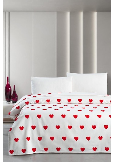 Hamlet Tek Kişilik Pike Yatak Örtüsü 170 X 230 Siyah