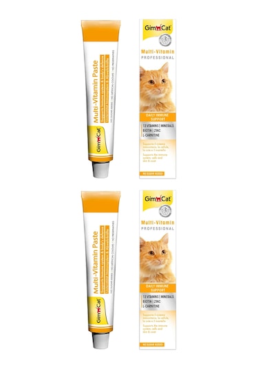 Gimcat Multi-Vitamin Kedi Macunu 2 x 20 G