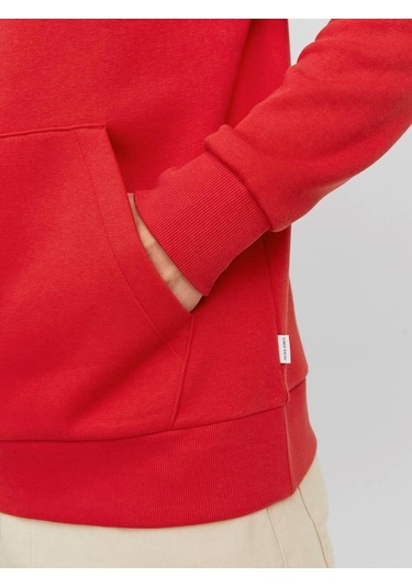 Jack & Jones Essentials Jjecorp Logo Sweat Hood Play Noos Erkek Sweatshirt 12233599-true Red Kırmızı Jack & Jones Essentials Jjecorp Logo Sweat Hood Play Noos Erkek Sweatshirt 12233599-true Red Kırmızı