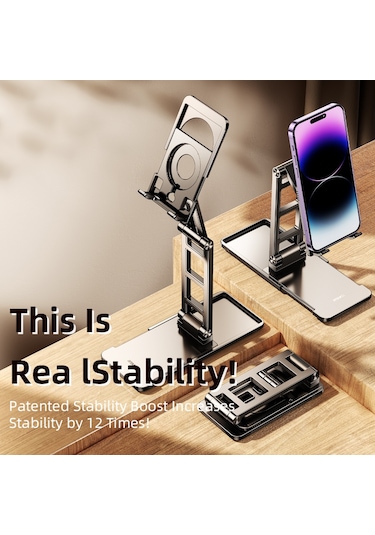 Rtako Tc06 Tablet Telefon Masaüstü Standı - Siyah Siyah