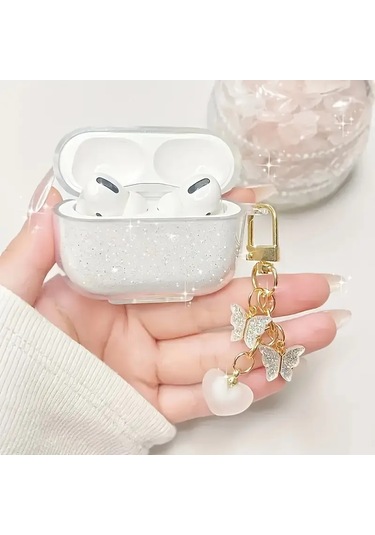 Airpods Pro 3. Nesil 2025 Uyumlu Tasarımlı Preminum Kılıf 1.kalite Son Çıkan Şeffaf