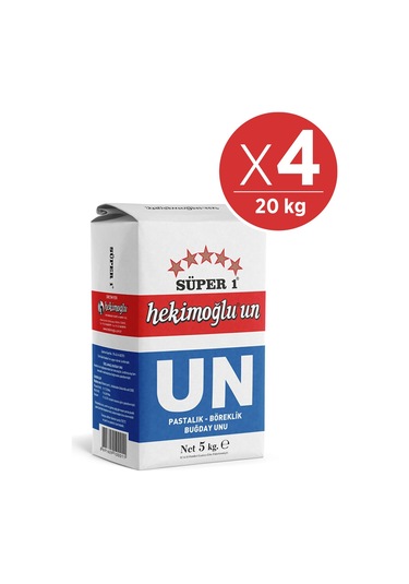Hekimoğlu Un 4 x 5 KG