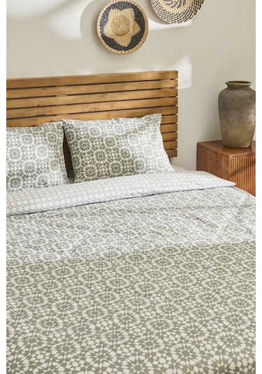 Kaşmir Home Safi Çift Kişilik Nevresim Takımı Gri Gri