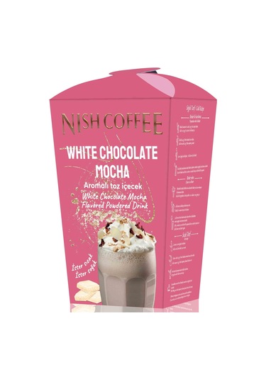 Nish White Chocolate Mocha Aromalı Toz İçecek 250 Gr 250 G