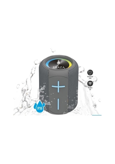 Shaza 8 W IPX6 Taşınabilir Bluetooth Hoparlör