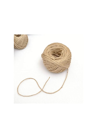 JUT DEKORATİF 3 TOP – 100 Metre 100 Gram ÇUVAL HASIR HALAT İPİ