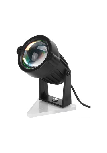 Maiyame Led Güneş Batımı Işık Projeksiyonu Lambası - Çok Renkli, Döner, Fotoğraf/video Için, Göz Koruyucu, Enerji Tasarruflu Spot Tipi Wt103 Diğer