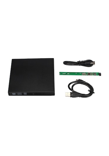 5114 Usb Sata Slim 9.5Mm Dvd Rw Writer Ssd Harici Caddy Kutu