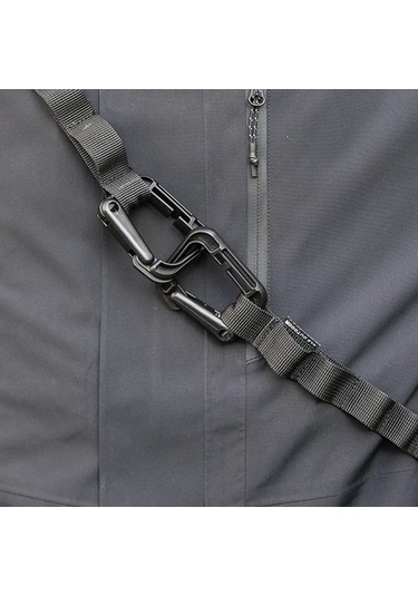 Dolıty 3x Seyahat Piknik Sırt Çantası İçin Tokalı Siyah Siyah