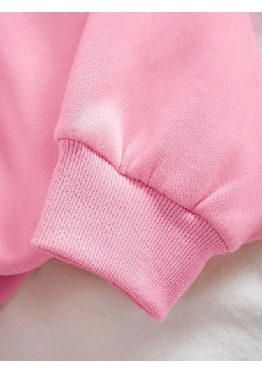 Unisex Kadın/Erkek Vans Renkli Oversize Bisiklet Yaka Pamuklu Sweatshirt