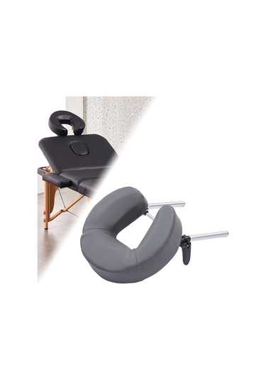 Suntek U Şeklinde Yastıklı Pu Deri Hafif Minderli Masaj Gri