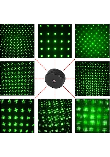 Jasper V-009 Pro Series Yeşil Lazer Pointer Şarjlı Pilli 1000mw