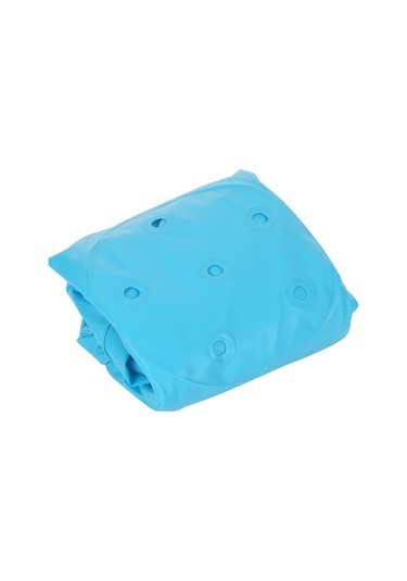 Pazly Şişme Bebek Sandalyesi Taşınabilir Çocuk Kanepe Güvenlik Eğitim Sandalyesi Bebek Arabası Oyun, Banyo, Zemin, Plaj, Havuz Kenarı İçin Pvc Mavi