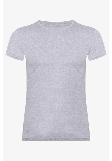Erkek 2'li Basic Likralı T-shirt 9012 Siyah