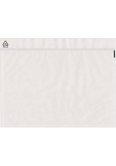 Yapışkanlı Fatura Evrak Cebi, Plastik 19x26 Cm 1000 Adet