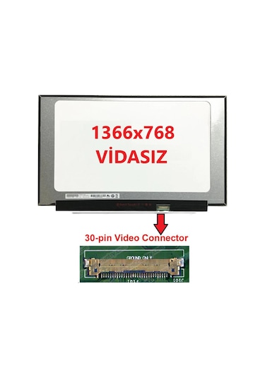 Asus Uyumlu D509Da-Ej315 Ekran 15.6 Slim 30 Pin Vidasız