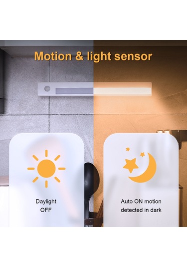 Vkemall Led Hareketli Sensörlü Gece Lambası, Pili Dışarıda, Manyetik Tutuculu, Beyaz Işık, Mutfak-koridor-üstü Dolap Işığı, 3-5m Algılama Mesafesi Vkemall Led Hareketli Sensörlü Gece Lambası, Pili Dışarıda, Manyetik Tutuculu, Beyaz Işık, Mutfak-koridor-üstü Dolap Işığı, 3-5m Algılama Mesafesi