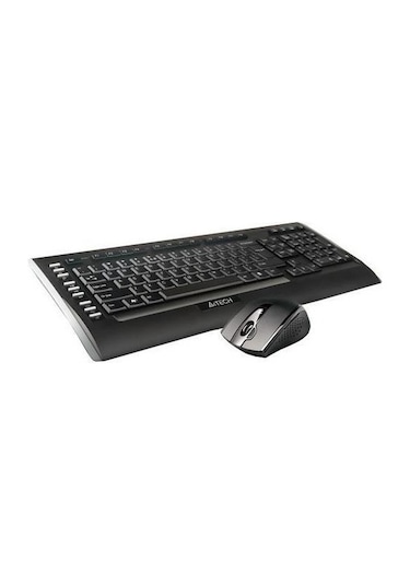A4Tech 9300F V-Track Kablosuz Multimedya Q Klavye Mouse Set