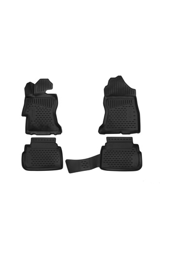 Subaru Xv 3D Havuzlu Paspas Siyah 4 Prç 2011-2016