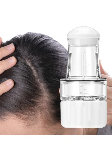 Suntek Uçucu Yağ Ev Seyahat Için Saç Derisi Aplikatör Beyaz