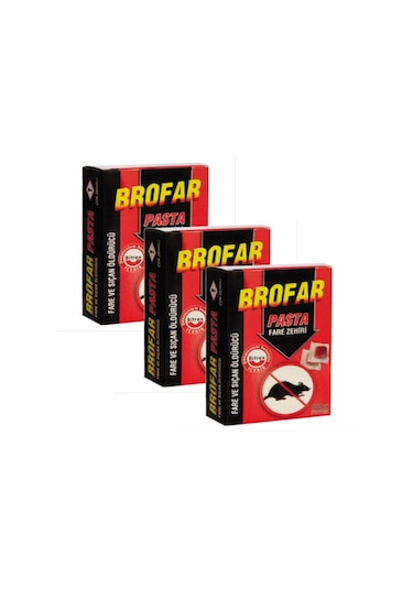 Brofar Fare Zehiri Pasta 100 G  ( 10 x 10 G ) 3 Adet