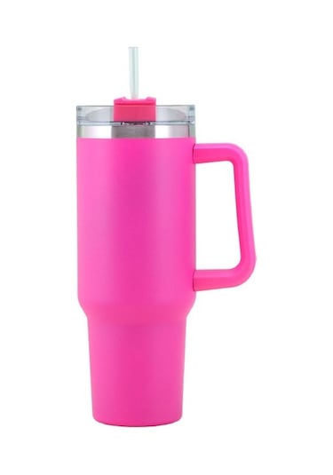 Meadow 304 Paslanmaz Çelik Araba Termosu 40 Oz - Isı Ve Soğuk Koruma Eflatun 1 L Eflatun