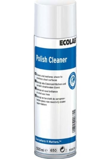 Ecolab SS Polish Cleaner Çelik Mamüller İçin Temizlik Ve Bakım Ürünü 500 ML