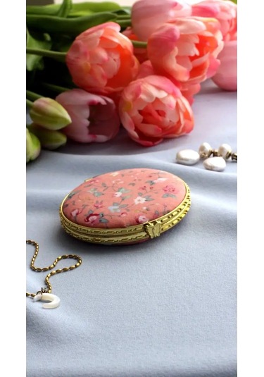 Moltobello Yuvarlak, Katlanabilir, Makyaj İçin Cep Aynası 151725030 Leylak