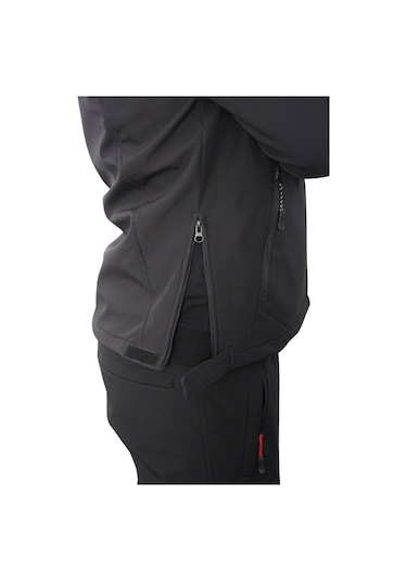 Uniprom Taktikal Softshell Mont Kollar Ve Kapşon Çıkabilir Erkek-Haki