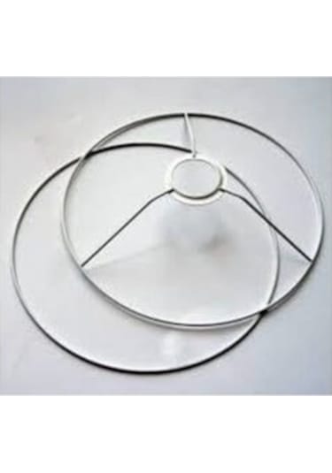 Akdeniz Makrome Abajur Tel Aksamı 45Cm Çapında Metal
