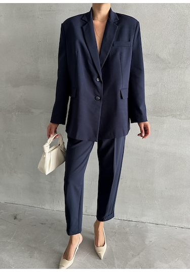 Lacivert Washington Blazer Ceket Lacivert