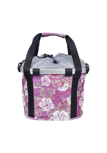 Alüminyum Bisiklet Katlanabilir Ön Gidon Sepet Çanta 001