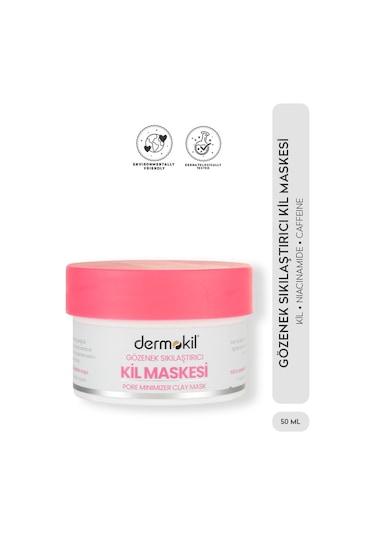 Dermokil Gözenek Sıkılaştırıcı Kil Maskesi 50 ML