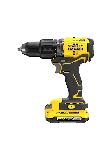 Stanley SBD715D2K 18V 2.0 Ah V20 Li-ion Çift Akülü Kömürsüz Darbeli Matkap + Vidalama