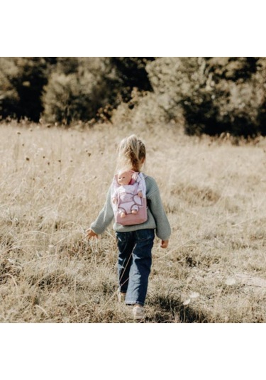 Smoby Baby Nurse Bebek Taşıyıcı Sırt Çantası Pembe