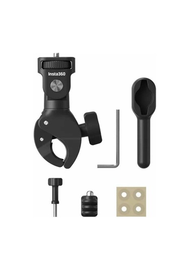 Insta360 X5 Aksiyon Kamerası - Motosiklet Kiti 256 Gb Siyah